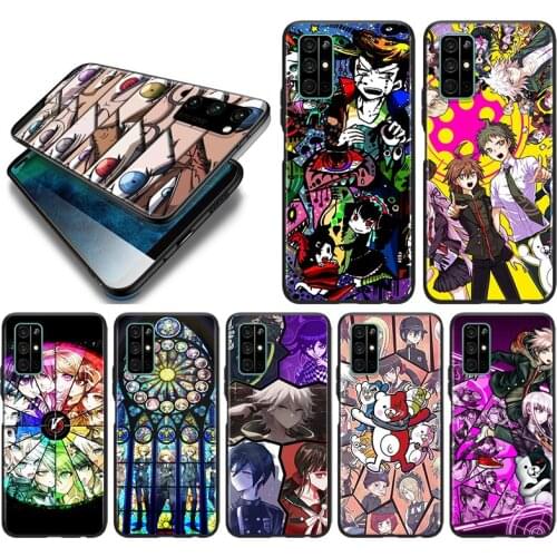 Danganronpa Anime Game Silicone Cover For Huawei Honor 10i 10 9C 9A RU 9X 9N 9S 9 Pro Lite Play 3E V9 Black Phone Case