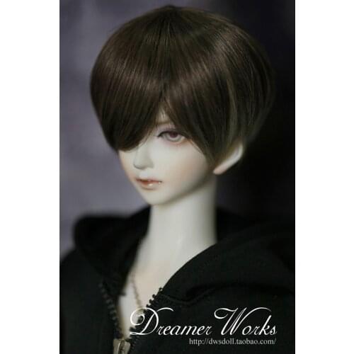 1/4 1/3 scale BJD/SD accessories wig short hair for BJD doll accessories,Not included doll,shoes,clothes and other D1369