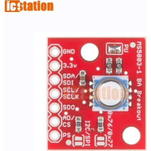 1PCS MS5803-01BA High precision Liquid Gas Pressure Sensor Breakout Module Board for Arduino I2C SPI