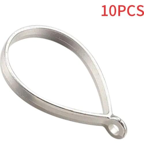 10pcs Necklace Multipurpose Pendant Charms Jewelry Making Earring Open Back Bezel Blank Frame Home Fashion Cabochon Setting