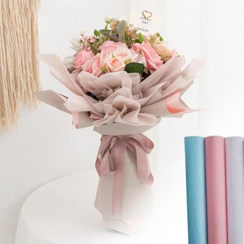 40pcs/set Soft Tissue Paper Flower Gift Packaging Paper 50*70cm Floral Wrapping Paper Home Decoration Festive Party Supply