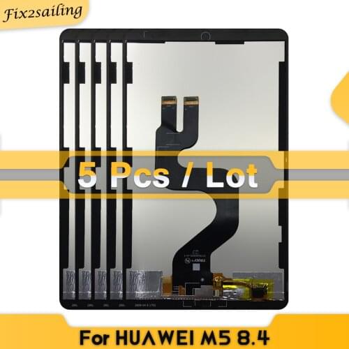 5 pcs / lots 8.4" LCD For HUAWEI MediaPad M5 8.4 SHT-AL09 SHT-W09 LCD Display Touch Screen Digitizer Tablet Assembly Replace