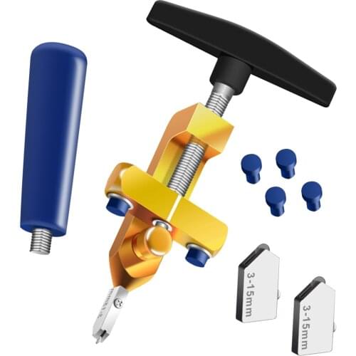 8PCS Professional Easy Glide Glass Tile Cutter 2 In 1 Ceramic Tile Glass Cutting One-piece Cutter Portable Cutter Tool