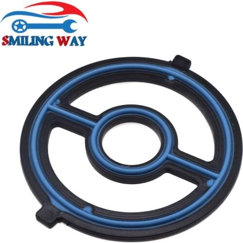 Engine Oil Cooler Adapter Seal Gasket 1S7Z6A642AAA, LF0214700 For Mazda Speed 3 5 6 CX-7 Tribute Mariner Ford Escape Transit