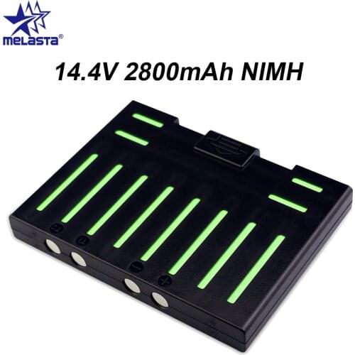 For QQ5) Melasta 14.4V 2800mAh NIMH Battery for Cleanmate QQ5 Vacuum Cleaning Robot