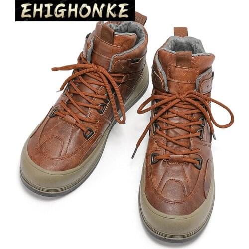 EHIGHONKE Mens Breathable Sneakers