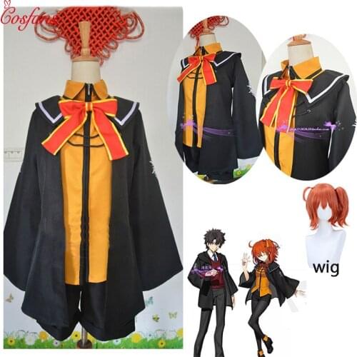 Fate Grand Order Female Protagonist Shujinko Ritsuka Fujimaru Gudako Mages Association Uniform Suits Outfit Cosplay Costume