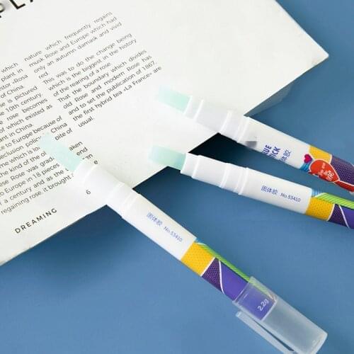 Pen Shape Solid Glue Stick paste high viscosity pen type solid glues DIY Adhesives replaceable core Glue Guns Sticks Office Tape