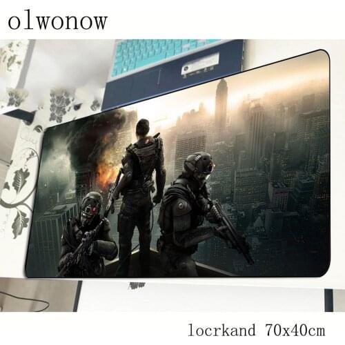 Tom clancys The Division mouse pad gamer 700x400x2mm notbook mouse mat gaming mousepad Halloween Gift pad mouse desk padmouse