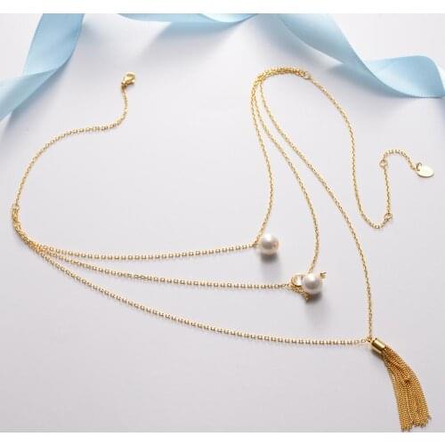 Javeny Pearl Necklaces For Women