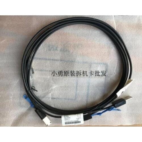 FRU PN 74Y9037 N23490F YO-CABLE HD X4 EXT 3.0M SFF-8088 to SFF 8644 MiniSAS Mini SAS HD 12Gb/s 6Gb/s RAID 3m Cable