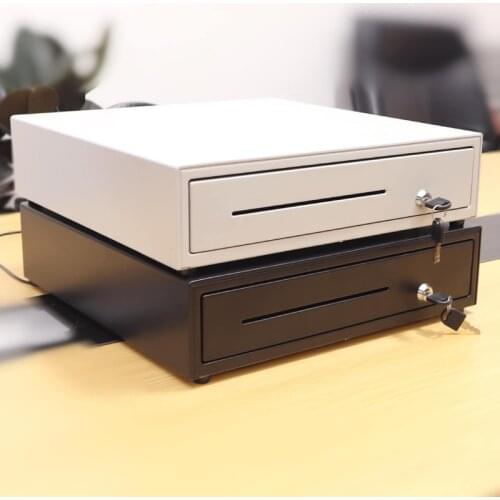 Cash drawer Cashier Box 4 or 5 Bills compatible with thermal printer and Pos system