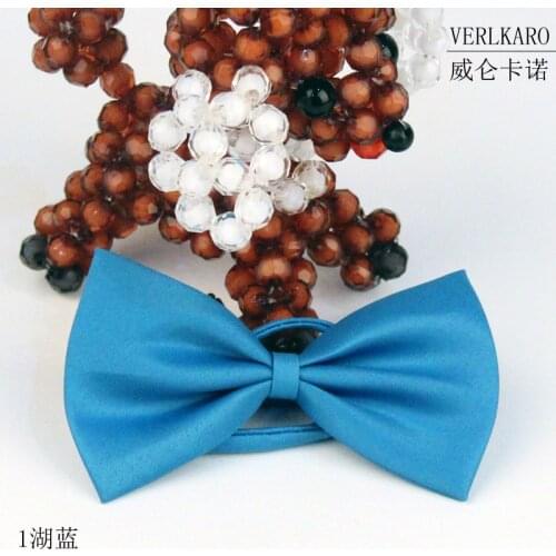 Fashion School Boys girls Children Kids Baby Wedding Elastic bow Tie Necktie Wedding Party Performance Accessorie 1pcs/lot LD11