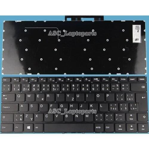 New Czech Slovak čeština slovenčina klávesnice klávesnica Keyboard for Lenovo yoga 510-14AST 510-14IKB 510-14ISK Black, NO Frame