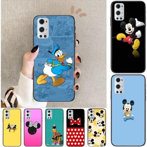 New 2021 cute phone case disney mickey bear dog For OnePlus Nord N100 N10 5G 9 8 Pro 7 7Pro Case Phone Cover For OnePlus 7 Pro 1