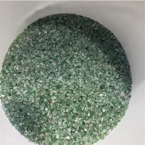 1kg Wholesale Natural Polished Green Strawberry Quartz Crystal Tumbled Gravel