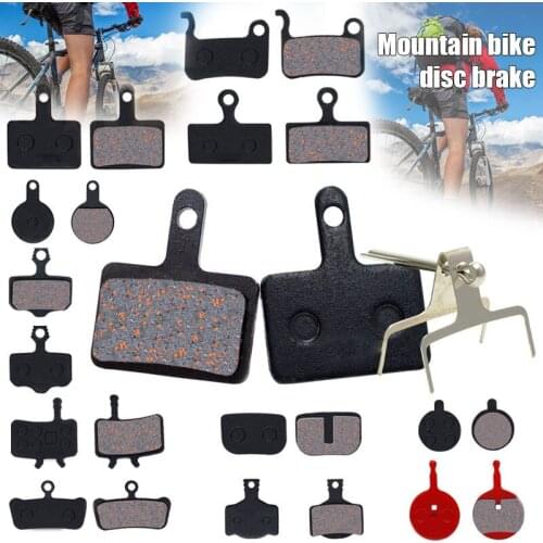 Wholesale Bike Disc Brake Pads Semi-Metallic Brake Pads with Spacer Smooth and More Powerful Braking Less Harsh Noise N66