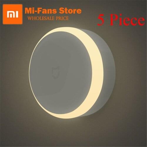 Original Xiaomi Mijia LED Corridor Night Light Infrared Remote Control Body Motion Sensor Smar Home Night Lamp Magnetic Smart