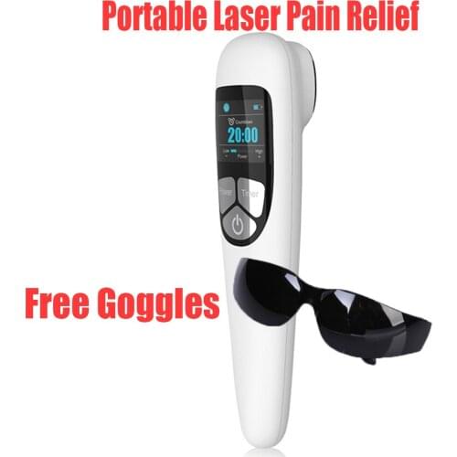 Home Use Portable 650nm+808nm Laser Therapy for Body Pain Relief.Red Light Therapy for Back Pain.Arthritis Pain Relief