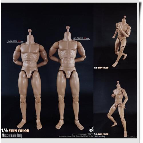 Dropshipping BD007 BD008 BD009 BD010 COOMODEL 1/6 Male Muscle Body Model Soldier DIY Action Figure Toys