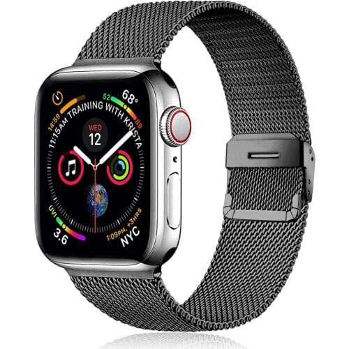 Magnetic strap For Apple watch band 44mm 40mm iWatch band 42mm 38mm Metal Stainless steel bracelet Apple Watch serie 4 3 5 SE 6