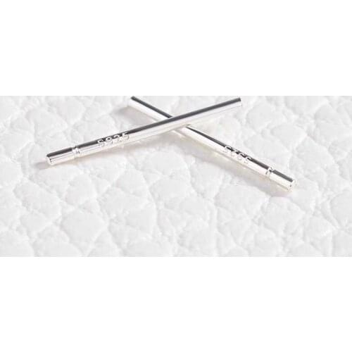 Sauvoo 20pcs 925 Sterling Silver Earring Post Pins Stamped 925 SS Earring Rods Earring Stud Solder Posts DIY Jewelry Findings