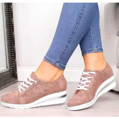 New Women Flats Summer Leather Shoes Low Heels Slip on Casual Soft Flat Shoe Bow-knot Hollow Breathable Ladies Loafers Sandals
