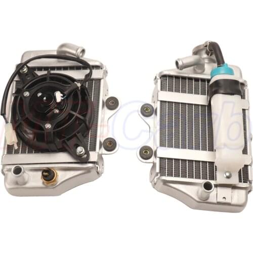Water tank cooling engine radiator for Xmotos Apollo Motorcycle SHINERAY Zongshen Loncin Lifan 150cc 200cc 250cc engine Quad ATV