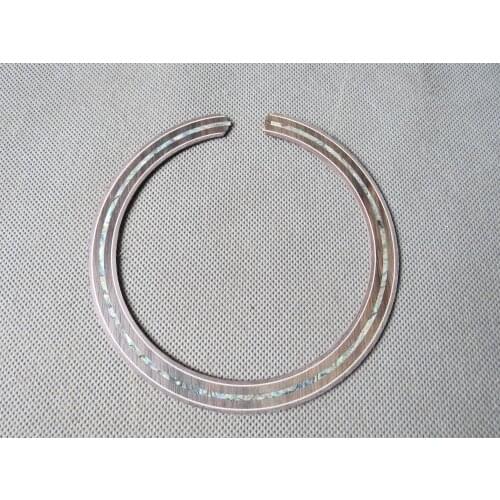 1PCS ACOUSTIC GUITAR WOOD INLAY (ROSEWOOD +GREEN SHELL)ROSETTE B-13