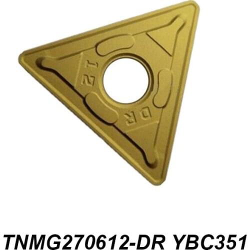 100% Original TNMG 270612-DR TNMG270612-DR YBC351 Special For Steel Processing Triangular Boring Cutter CNC Tool Carbide Insert