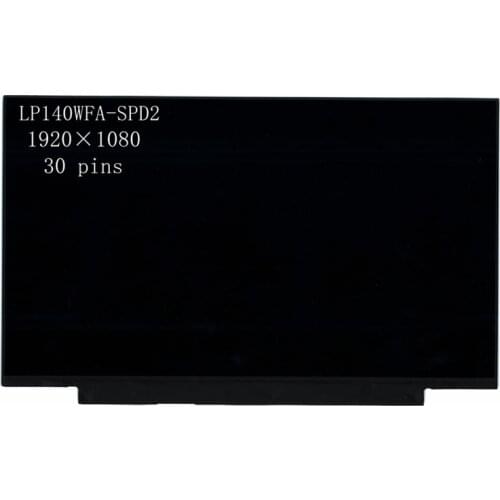 14.0 inch Laptop Lcd Display screen matrix LP140WFA-SPD2 45% NTSC FHD 1920×1080 30 pins