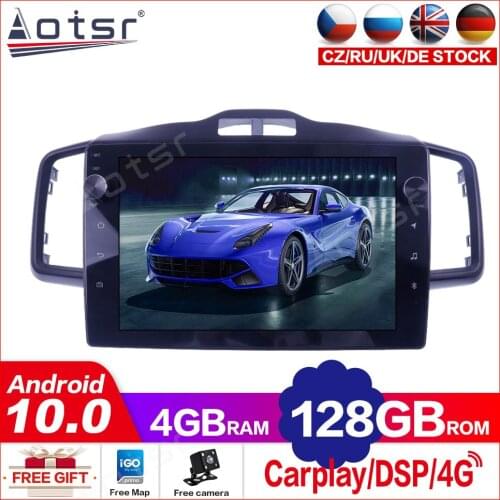 4+128G For Honda Fit Jazz 2008 - 2015 Android10 Car Multimedia Player GPS Navigation Auto Stereo RADIO9 Tape Recorder Head Unit