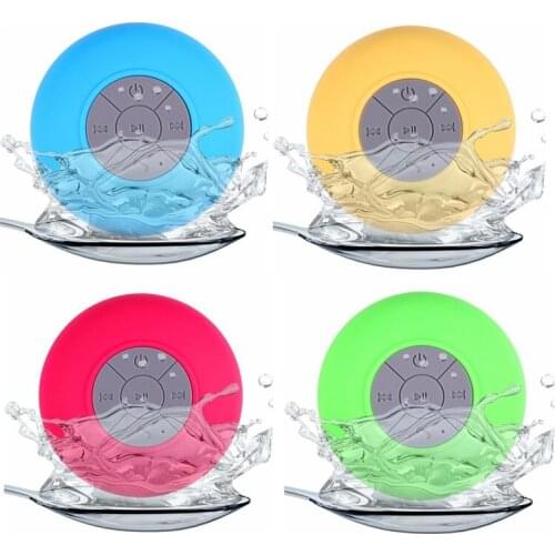 Bluetooth Speaker Portable Mini Wireless Waterproof Shower Speakers for Phone MP3 Bluetooth Receiver Hand Free Car Speaker
