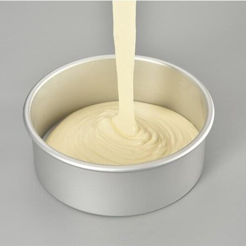 4/6/8/10 Inch Round Cake Mould 2/3 Tiered Baking Pan Set Aluminum Alloy Non Stick Cake Template Baking Dish Bakeware Mould Pan