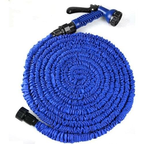 25FT-200FT Garden Hose Expandable Flexible Water Hose Plastic Hoses Car Wash Water Gun Garden Sprayer Watering Irrigation Tools