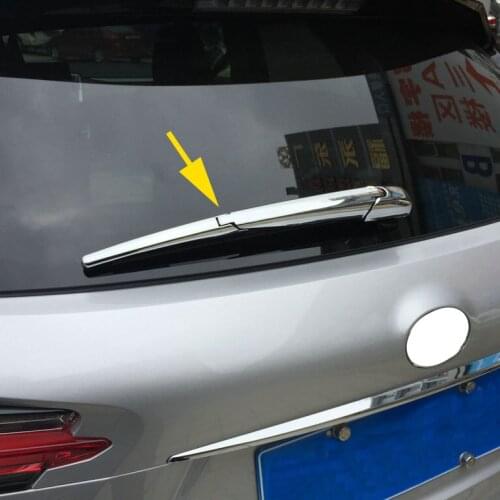 Rear Window Rain Wiper Cover Trim Moulding Fit For Lexus NX300h NX200t NX300 2015-2018 2019 2020 Chrome Accessories