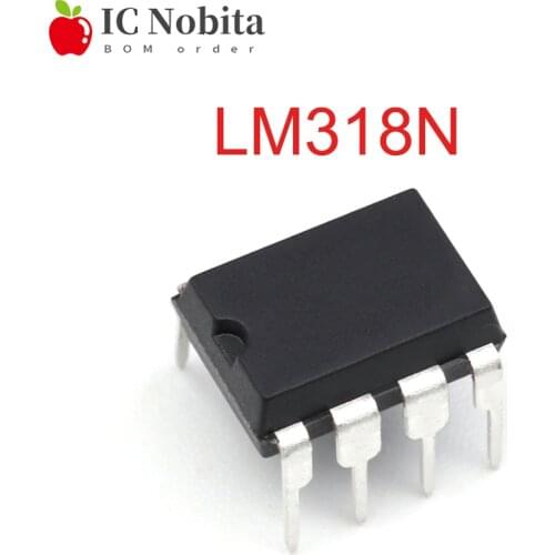10PCS LM318N DIP8 LM318 DIP 318N DIP-8 LM318P Chip IC New