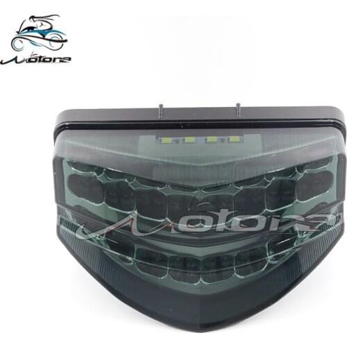 Motorcycle LED Rear Turn Signal Tail Stop Light Lamps Integrated For CBR 600 F4I CBR600 F4i 2001 2002 2003 01 02 03