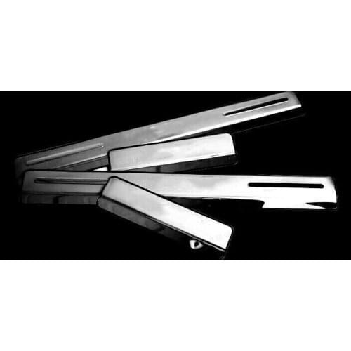 Car styling Stainless Steel Threshold Scuff Plate Door Sill Cover For Ford Focus 2012-2016 new MK3 Sedan Hatchback 4PCS