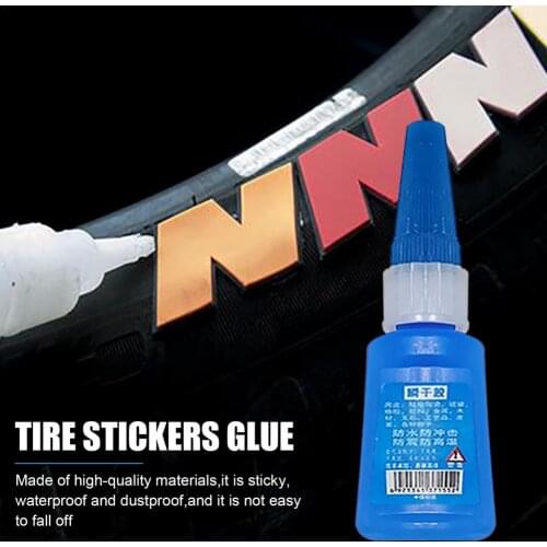 20ML Car Sticker Glue Tuning Tools Decals Accessories Tire Lettering Glues For Permenant Tyre Wheel Sticker