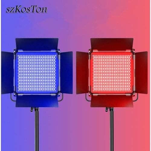 RGB Led Light Panel Colorful Photography Lighting 2600K-10000K EU US Plug For Photo studio Live Youtube VK 9 Scene Light Effect