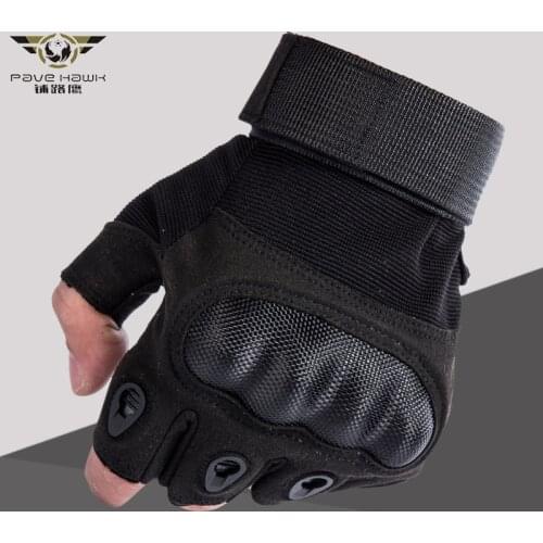 Tactical Fingerless Gloves Combat SWAT Military Army Shooting Bicycle Paintball Airsoft Carbon Hard Knuckle Half Finger Gloves