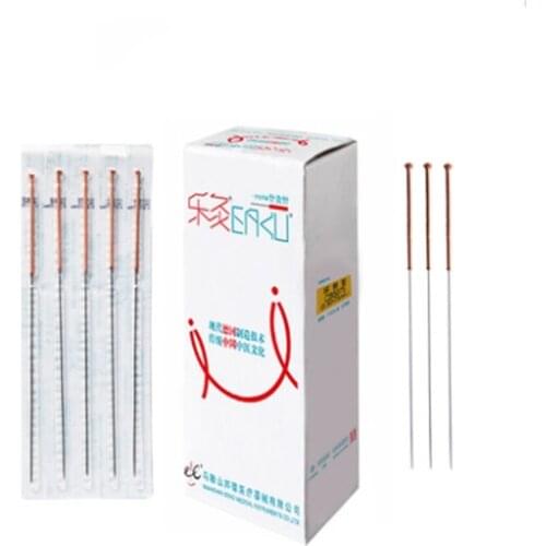 100pcs /box Round needle and silver needle acupuncture needle moxibustion disposable sterile acupuncture needles