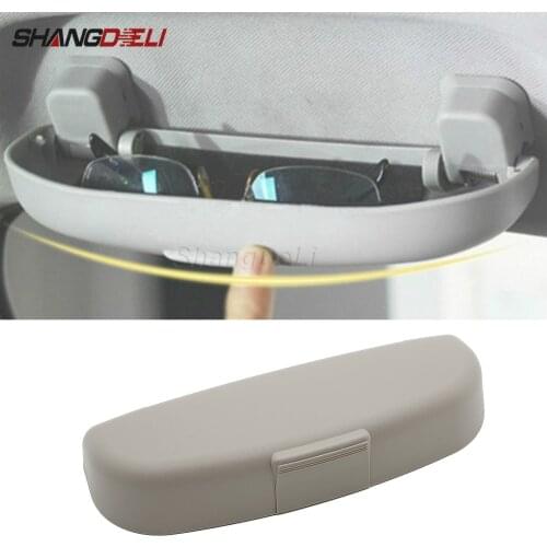 Car Glasses Holder Sunglasses Eyeglasses Storage Box for Ford Focus MK2 MK3 Kuga for VOLVO XC60 S60 V60 for Kia Sportage