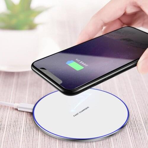 10W Wireless Charger Pad for Doogee S60 Lite / S70 Lite Qi Chargeur Induction Nouvelle Version Wireless Charger for Samsung S8