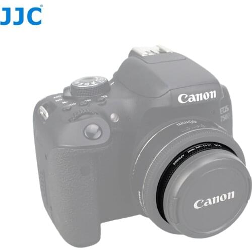 JJC LH-52 Lens Hood For Canon EF 40mm f/2.8 STM ,EF-S 24mm f/2.8 STM, EF-M 18-55mm f/3.5-5.6 IS STM Lens Replaces CANON ES-52