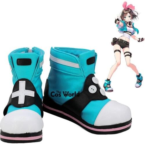 Virtual YouTuber Vtuber A.I.Channel Kizuna AI Customize Cosplay Shoes Boots