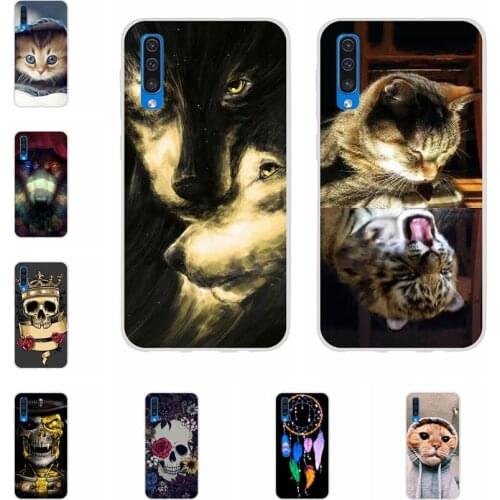 For Samsung Galaxy A50 Case Silicone Phone Cover For Galaxy A50 TPU Soft Fundas For Samsung A 50 Back Case SM-A505F Cover Coque