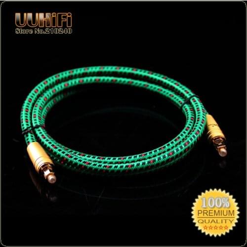 U.S.LITON Digital Optical audio cable / HiFi 5.1DTS Audio decoding / 1m 1.5m & 2M