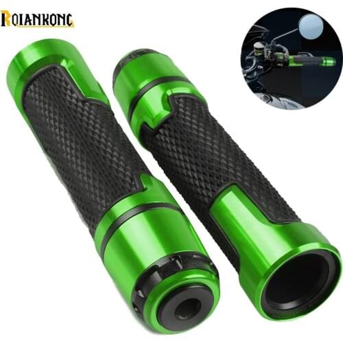 For KAWASAKI Ninja 300/ABS Ninja 500/R EX500 Ninja 600R ZX600 750R 7/8" l Motorcycle Handle Handlebar Hand Bar Grip hand grips